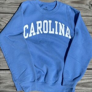 FANATICS Cute Blue Carolina Crewneck Size Small